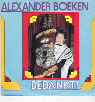 Single Alexander Boeken - Bedankt - 0