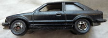 Modelauto, Mattel (Hot Wheels), No.3288 - Ford Escort – Black, 1983.(Nr.1) - 4 - Thumbnail