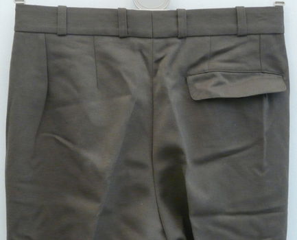 Broek, Uniform DT63 (Dagelijks Tenue), Koninklijke Landmacht, maat: 82x80, 1984.(Nr.2) - 4