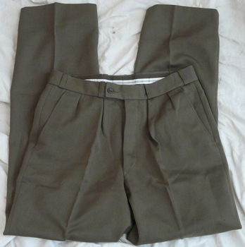 Broek, Uniform DT63 (Dagelijks Tenue), Koninklijke Landmacht, maat: 82x80, 1984.(Nr.2) - 7