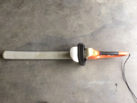 Haagschaar electrisch STIHL HSE 71, (nog steeds in gebruik, kan dus ook getest worden) - 1