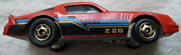 Modelauto, Mattel (Hot Wheels), No.9532 - Camaro Z-28 - Red, 1986.(Nr.1) - 6 - Thumbnail