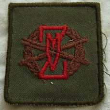 Embleem Vaardigheid, Borst, Trui, Zware Militaire Vaardigheden, Koninklijke Landmacht, jaren'90.(1)