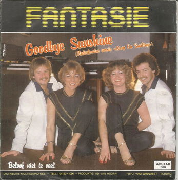 Fantasie – Goodbye Sunshine (Keep On Smiling) (1983) - 0