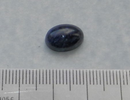 Saffier cabochon CF - 12x8,8mm - 0