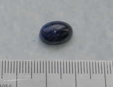 Saffier cabochon CF - 12x8,8mm