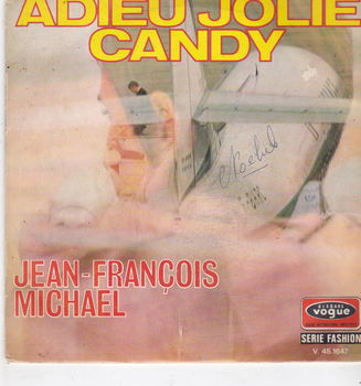 Single Jean-François Michael - Adieu Jolie Candy - 0