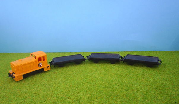 Matchbox Trein met 3 wagons [WKS37] - 0