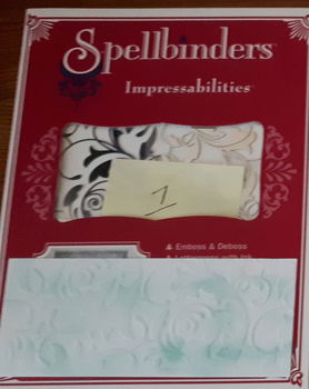 Embossing plates van Spellbinder - 0