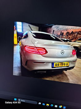 nieuwstaat mercedes c 180 AMG coupe model - 2