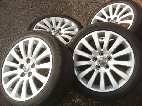 18''Inch Orginele Opel Velgen en Banden Steek 5x120 - 5