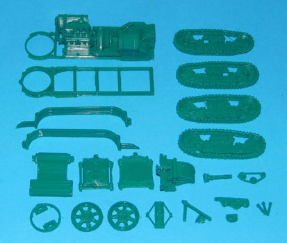 Holt 75 tractor - 1e WO - 3D-print in diverse schalen - 2