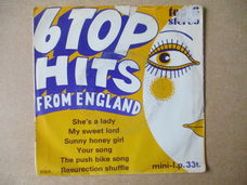 s1562 diverse artiesten - 6 top hits from england 2