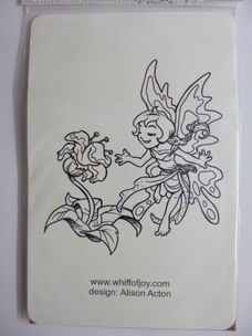 Whiff of Joy rubber stempel - Fairy