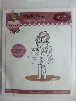 Whiff of Joy rubber stempel - Shopping - 0