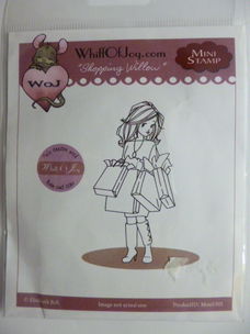 Whiff of Joy rubber stempel - Shopping