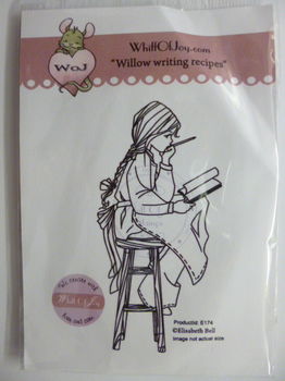 Whiff of Joy rubber stempel - Willow Writing - 0