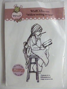 Whiff of Joy rubber stempel - Willow Writing