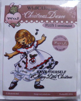 Whiff of Joy rubber stempel - Christmas Dance - 0