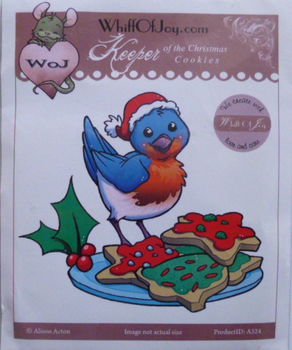 Whiff of Joy rubber stempel - Christmas Coockies - 0