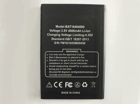 Doogee BAT16484000 Smartphone Batteries: A wise choice to improve equipment performance - 0