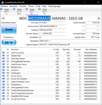 WD 320Gb Caviar Blue 7200 rpm SATA WD3200AAJS #2 | HDD - 5