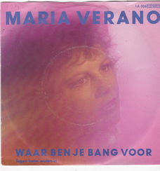 Single Maria Verano - Waar ben je bang voor