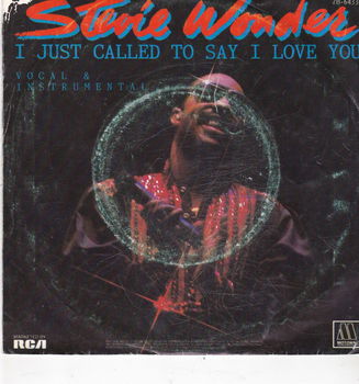 Single Stevie Wonder-I just called to say I love you - 0