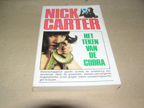 Het Teken van de Cobra- Nick Carter - 0