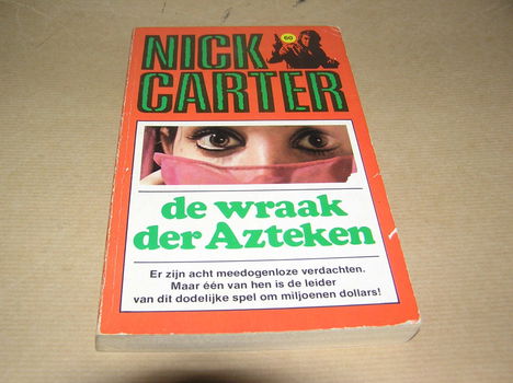 De Wraak der Azteken- Nick Carter - 0