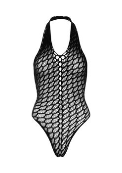 Fishnet Body Zwart - One Size - 4