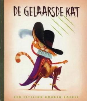 De Gelaarsde Kat - Efteling Gouden Boekje (Hardcover/Gebonden) - 0