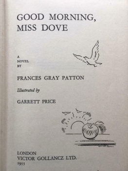 Good morning Miss Dove - Frances Gray Patton - 3