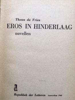 Eros in hinderlaag (Novellen) - Theun de Vries - 2