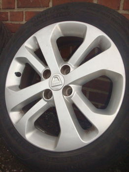 16 inch Originele Dacia Renault Clio Megane Sandero Velgen 4x100 - 1