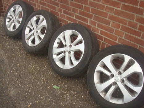 16 inch Originele Dacia Renault Clio Megane Sandero Velgen 4x100 - 2