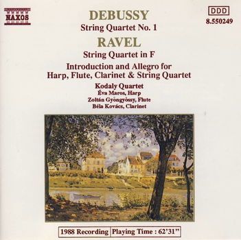 CD - Debussy*, Ravel*, Kodaly Quartet - 0