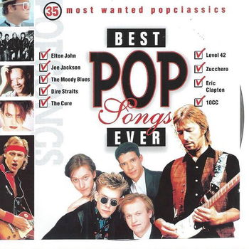 Best Popsongs Ever - 35 Most Wanted Popclassics (2 CD) Nieuw - 0