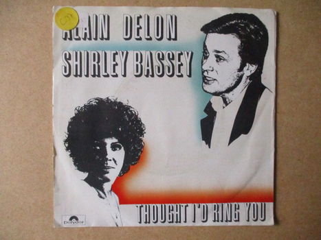 s1686 alain delon / shirley bassey - thought id ring you - 0