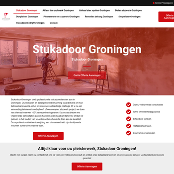 Stukadoor Groningen - 1