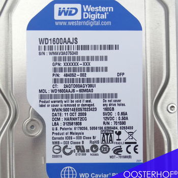 WD 160Gb Caviar Blue 7200 rpm SATA WD1600AAJS | HDD - 4