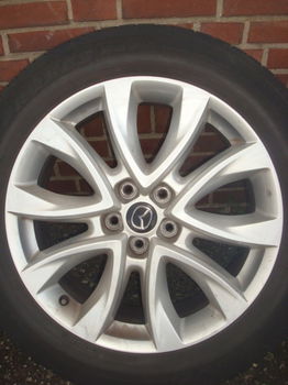 19”Originele Mazda CX5 CX-6 7 Velgen + Banden 5x114.3 - 0