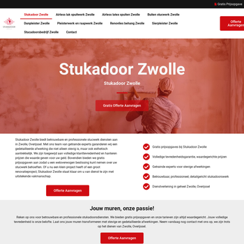 Stukadoor Zwolle - 1