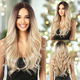 Swiss lace pruik lang blond haar zonder pony model Riley - 0 - Thumbnail