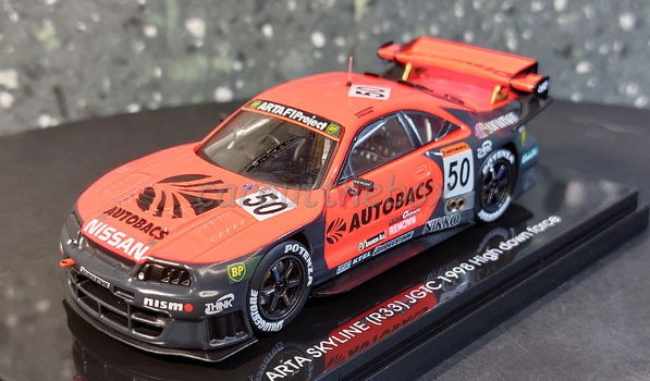 Arta Skyline (R33) JGTC 1998 high down force 1:43 Ebbro 034 - 2