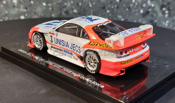 Unisia JECS Skyline (R33) JGTC 1998 high down force 1:43 Ebbro 035 - 2