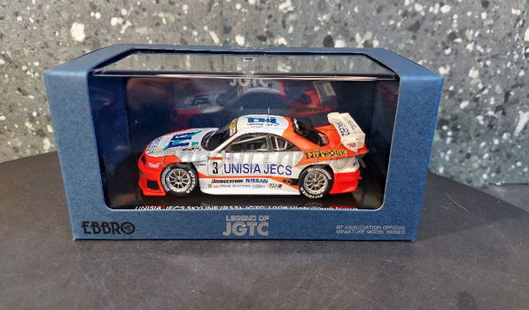 Unisia JECS Skyline (R33) JGTC 1998 high down force 1:43 Ebbro 035 - 3