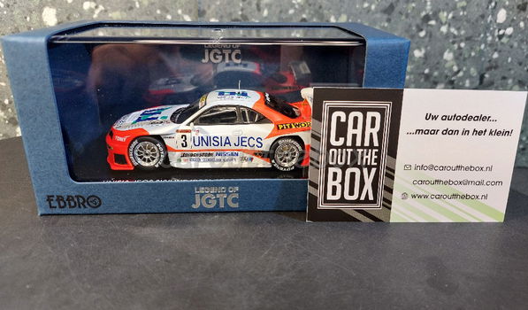 Unisia JECS Skyline (R33) JGTC 1998 high down force 1:43 Ebbro 035 - 5