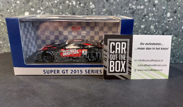 MOTUL Autech GT-R super GT500 2015 Okayama Test 1:43 Ebbro 040 - 5