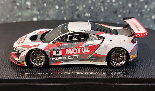 Honda Team Motul NSX GT3 Suzuka 10hours 2018 1:43 Ebbro 042 - 0